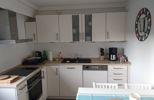 Kreideberg Apartamento | Apartamento Lüneburg / Kreideberg, reformado, con mobiliario moderno.