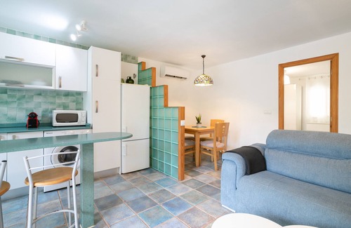 Cabo de las Huertas Apartamento | Apartamento "La Casita del Faro" con vistas al mar, terraza y Wi-Fi