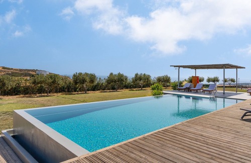Milos Apartamento | Apartamento 'Lavanda' con vistas al mar, Wi-Fi y aire acondicionado