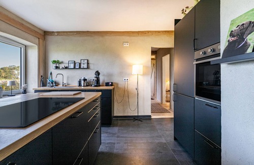 Klanxbuell Apartamento | Apartamento 'Lehmhuus' con terraza compartida, jardín compartido y Wi-Fi