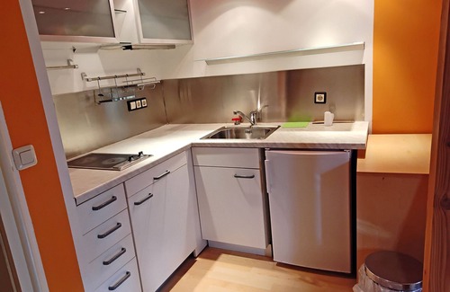 Hohenaschau im Chiemgau Apartamento | Apartment living room and bedroom with bunk bed, 20 sqm, App. 102