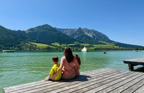 Walchsee Apartamento | Apartment Liebelei am See - Traumblick aufs Kaisergebirge - nur ein Katzensprung zum See