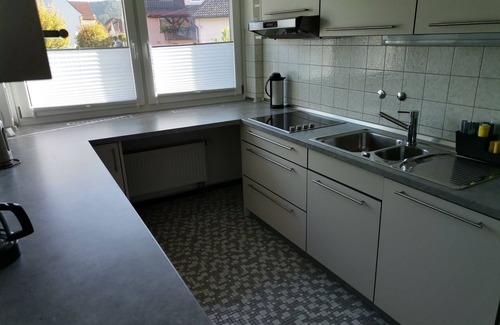 Fischbach bei Dahn Apartamento | Apartamento 'Löwenstein' con vistas a la montaña, terraza privada y Wi-Fi