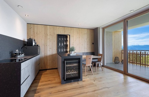 Salonetto Apartamento | Apartamento «Lodge Lavendel» con vistas a la montaña, terraza privada y sauna privada