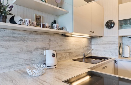 Dahme Apartamento | Apartamento 'Lütt Stuuv Strandhotel, Whg 38' con balcón
