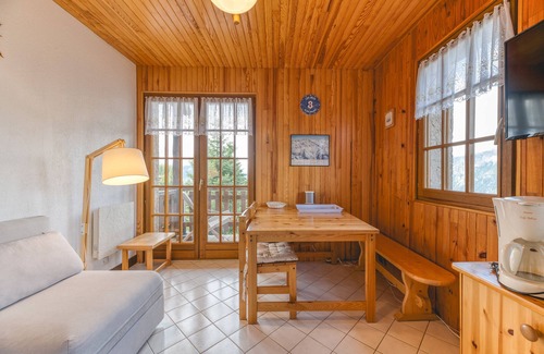 Villard-Reculas Apartamento | Apartamento 'Meije 4 Chaleureux' con vistas a la montaña, balcón y Wi-Fi
