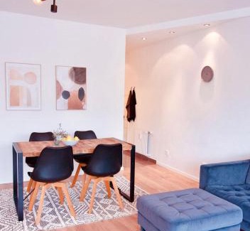 Krefeld Apartamento | Apartment mit Balkon - Netflix - nahe Messe Düsseldorf