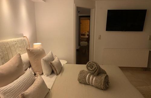 Hessisch Oldendorf Apartamento | Apartment mit Sauna und Kamin