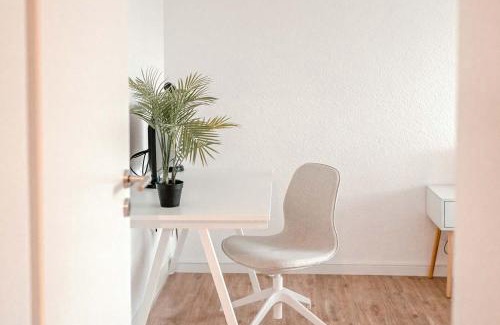 Vogelsang Apartamento | Apartment mit Küche, Arbeitsplatz und XXL Sofa