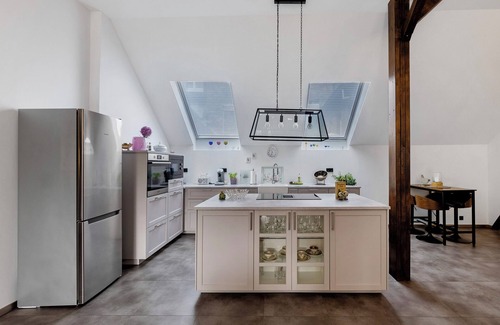 Neukirchen-Vluyn Apartamento | Apartamento 'Mitten Im Grünen Loft' con Wi-Fi