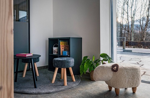 Spormaggiore Apartamento | Apartamento 'Mugo' con vistas a la montaña, Wi-Fi y aire acondicionado