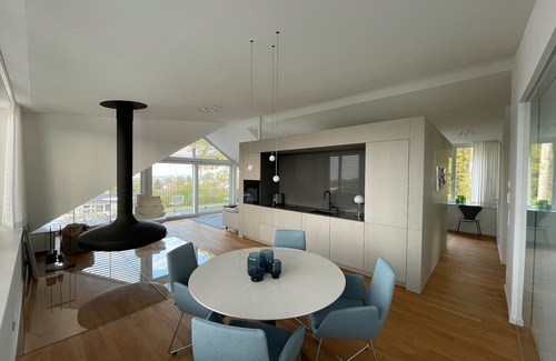 Schnetzenhausen Apartamento | Apartamento 'Müller' con vistas al lago, wifi y aire acondicionado