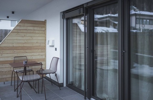 Lutago Apartamento | Apartamento 'Nature Baum' con vistas a la montaña, terraza y Wi-Fi