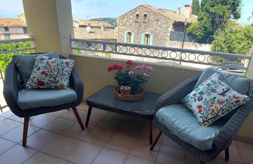 La Garde-Freinet Apartamento | Apartment near St Tropez with pool