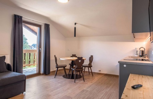 Redagno Apartamento | Apartamento 'Nigglhof - Maria' con vistas a la montaña, jardín compartido y Wi-Fi