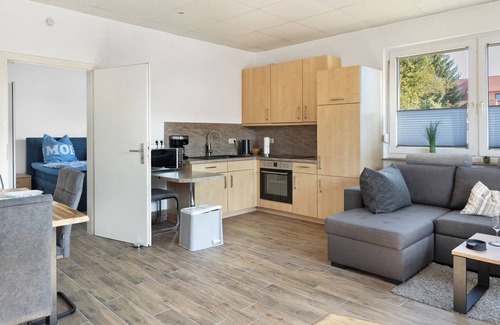 Malliß Apartamento | Apartamento 'No 34A Malliß' con terraza compartida, jardín privado y Wi-Fi