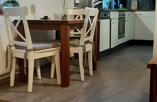 Stedesdorf Apartamento | Apartamento 'Nordsee - Wattwurm' con Wi-Fi y jardín