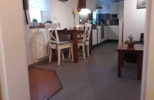 Stedesdorf Apartamento | Apartamento 'Nordsee - Wattwurm' con Wi-Fi y jardín