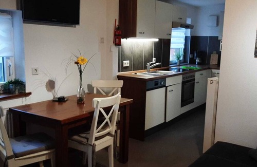 Stedesdorf Apartamento | Apartamento 'Nordsee - Wattwurm' con Wi-Fi y jardín