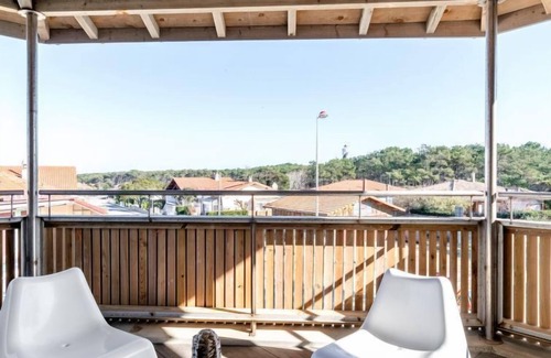 Contis-les-Bains Apartamento | Apartamento Océan en Contis Plage - 6 personas, 3 dormitorios