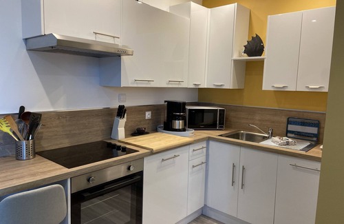 Wimereux Apartamento | Grand Hotel, un encantador apartamento en el dique