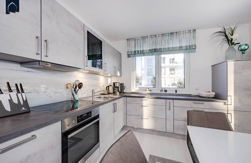 Zirchow Apartamento | Apartment on the Szczecin Lagoon, with terrace, sauna and leisure area
