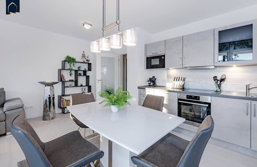Zirchow Apartamento | Apartment on the Szczecin Lagoon, with terrace, sauna and leisure area