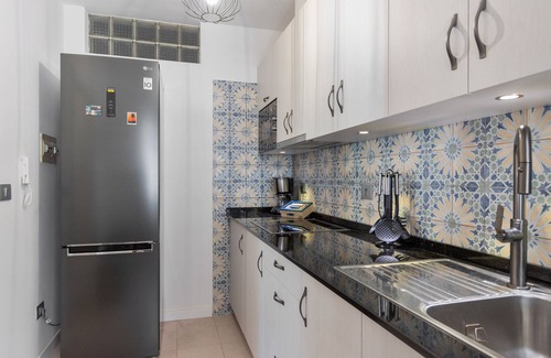 Tarajal Apartamento | Apartamento 'Orion Beach' con vistas al mar, terraza privada y Wi-Fi