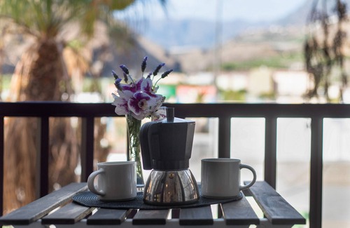 Tarajal Apartamento | Apartamento 'Orion Beach' con vistas al mar, terraza privada y Wi-Fi