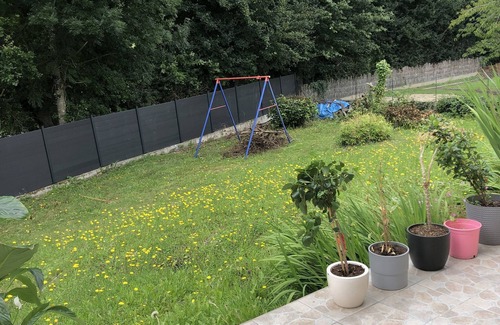 La Roche-sur-Yon Apartamento | Apartment overlooking garden with terrace