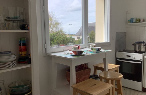 Etel Apartamento | Apartment playita M&Y. Cosy, 3-minute walk from port and ria d'Etel.