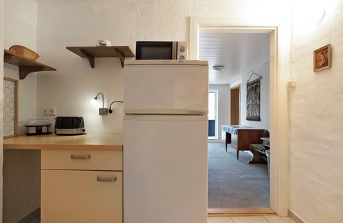 Westerkoog Apartamento | Apartamento 'Plüschmors' con jardín compartido, balcón y Wi-Fi