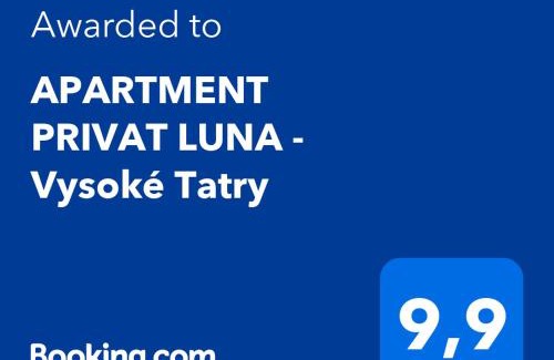 Nova Lesna Apartamento | APARTMENT PRIVAT LUNA - Vysoké Tatry