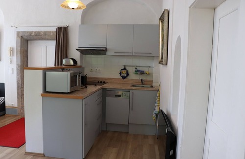 Maxen Apartamento | Apartamento-Baño Privado-Vista al Jardín-Fewo Pfarrhaus Maxen