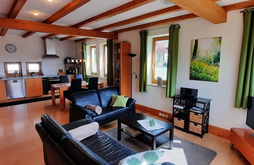 Eslohe Apartamento | Apartamento 'Quinkert, 90 M²' con terraza privada, jardín compartido y Wi-Fi