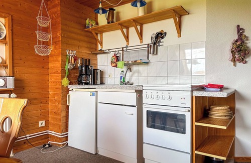 Suederhafen Apartamento | Apartamento 'Relas Ferienwohnungen - Spatzennest' con jardín compartido, balcón y Wi-Fi