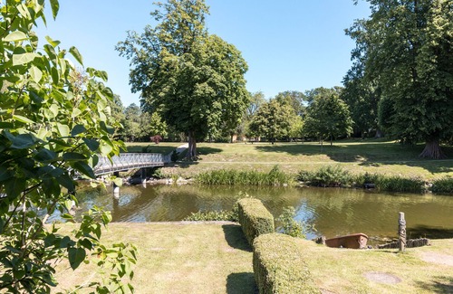 Gluecksburg Apartamento | Apartamento "Schloss Glücksburg" con vistas al lago, jardín privado y Wi-Fi