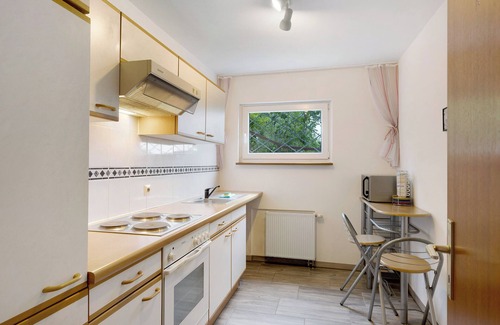 Gemarkung Horschwag Apartamento | Apartamento 'Schwäbische Alb' con terraza privada, jardín compartido y Wi-Fi