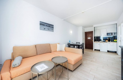 Portocolom Apartamento | Apartamento 'Sea View Room 205' con piscina compartida, Wi-Fi y aire acondicionado.