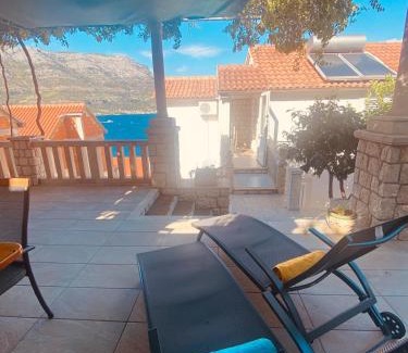 Medvinjak Apartamento | Apartment sea view, Terrace, Parking near Korcula