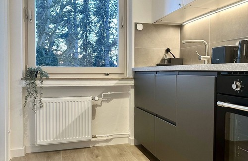 Neukirchen-Vluyn Apartamento | Apartamento-Firma-Baño Privado-Balcón