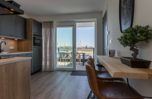 Sint-Annaland Apartamento | Apartamento Sint Annaland con vistas al puerto