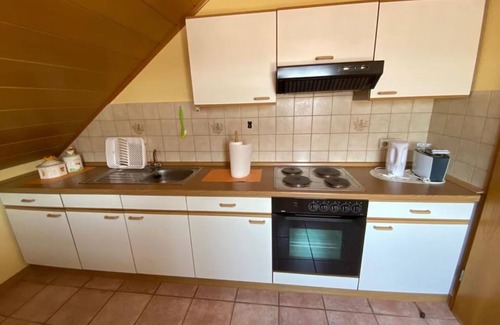 Fischbach bei Dahn Apartamento | Apartamento 'Sonnenblick - Fewo 1' con balcón y Wi-Fi