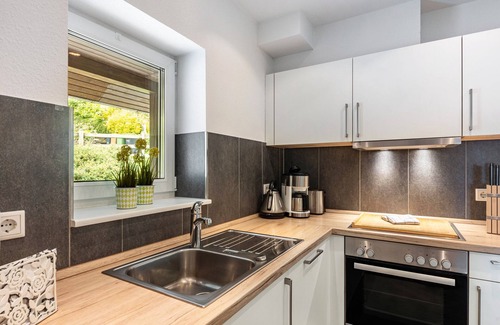 Schanze Apartamento | Apartamento 'Sonnblick' con terraza compartida, jardín compartido y Wi-Fi