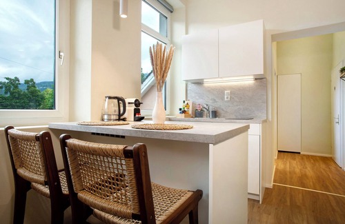 Bregenz Apartamento | Apartamento 'Sonnenblick Bregenz' con vistas a la montaña y Wi-Fi