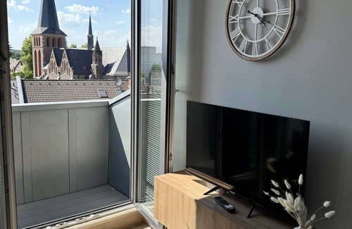 Rhein-Erft-Kreis District Apartamento | Apartamento-Estándar-Baño Privado-Vista a la Ciudad