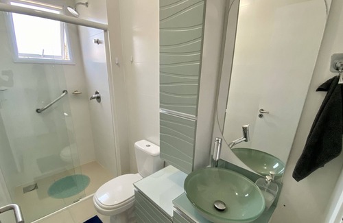 Centro Apartamento | Apartment standing on the sand Imbituba -SC