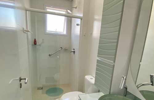 Centro Apartamento | Apartment standing on the sand Imbituba -SC
