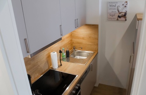 Sierksdorf Apartamento | Apartment "Strandmupfel" with sea view, contactless check-in