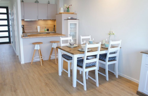 Sierksdorf Apartamento | Apartment "Strandmupfel" with sea view, contactless check-in